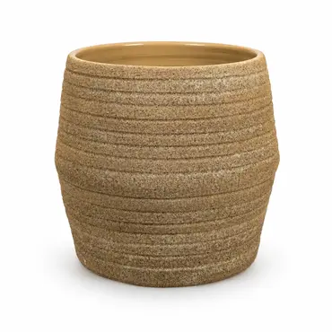 Pot sion d39h36cm zand creme, HS Potterie, tuincentrumoutlet.com