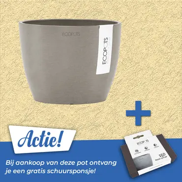 Pot stockholm d16cm taupe