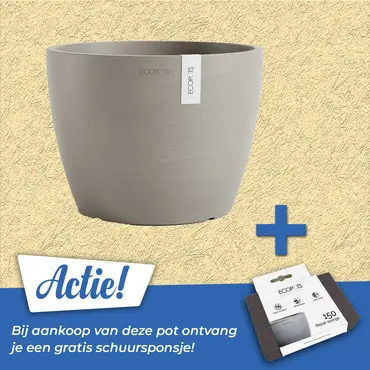 Pot stockholm d24cm taupe