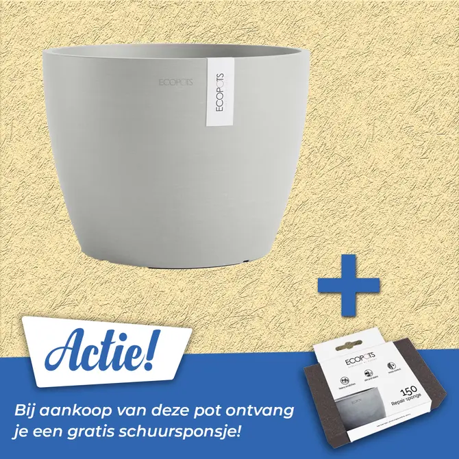 Pot stockholm d31cm puur wit - afbeelding 1