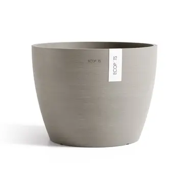 Pot stockholm d45cm taupe, Ecopots, tuincentrumoutlet.com