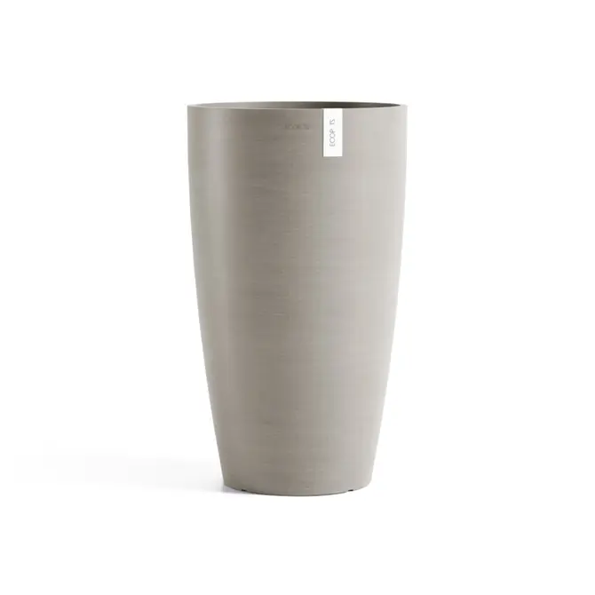 Pot stockholm high h60cm taupe, Ecopots, tuincentrumoutlet.com