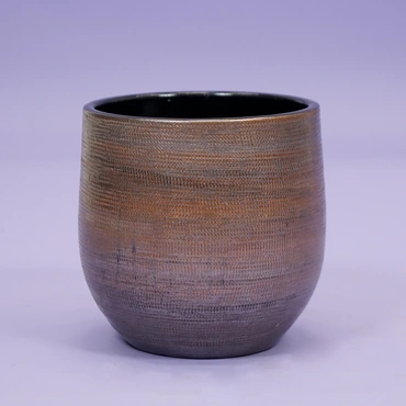 Pot Tokio bruin - Ø20 H18 cm - afbeelding 1