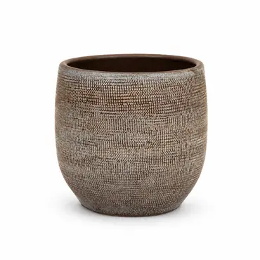 Pot tokio d20h18cm bruin, HS Potterie, tuincentrumoutlet.com
