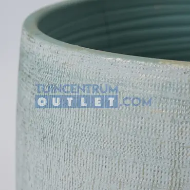 Pot tokio d16h14cm aqua, detail, www.tuincentrumoutlet.com