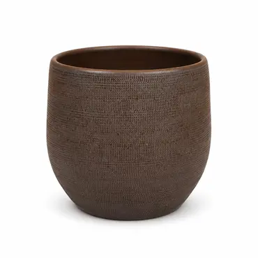 Pot tokio d28h26cm bruin, HS Potterie, tuincentrumoutlet.com