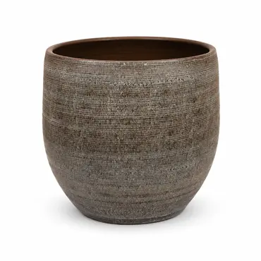 Pot tokio d39h36cm bruin, HS Potterie, tuincentrumoutlet.com