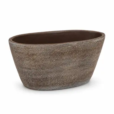 Pot tokio ovl 29x15x14cm bruin, HS Potterie, tuincentrumoutlet.com