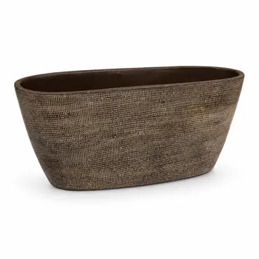 Pot tokio ovl 44x16x26cm bruin, HS Potterie, tuincentrumoutlet.com