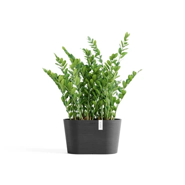 Pot tokyo d30cm donkergrijs sfeer, Ecopots, tuincentrumoutlet.com