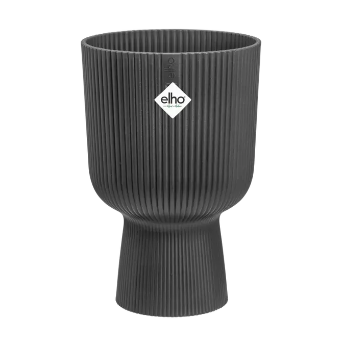 Pot vibes fold coupe d30cm antract, Elho, tuincentrumoutlet.com