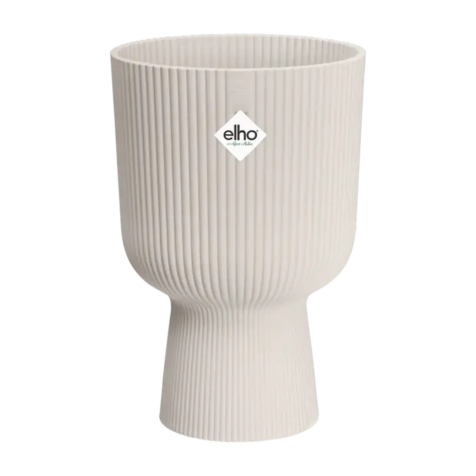 Pot vibes fold coupe d30cm linnenwt, Elho, tuincentrumoutlet.com