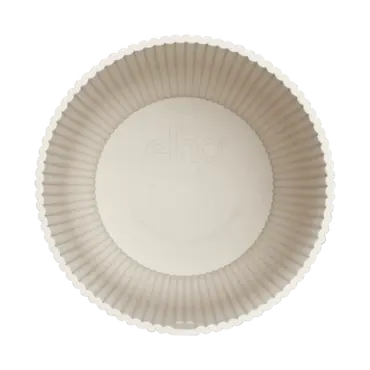 Pot vibes fold d30cm linnen wit binnenkant, Elho, tuincentrumoutlet.com