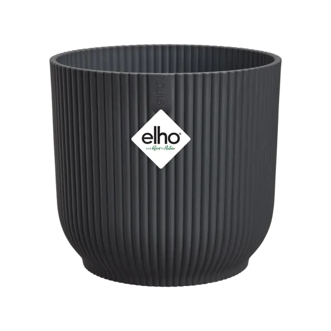 Pot vibes fold d40cm antraciet, Elho, tuincentrumoutlet.com