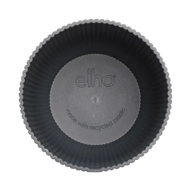 Pot vibes fold d40cm antraciet binnenkant, Elho, tuincentrumoutlet.com