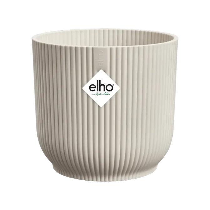 Pot vibes fold d40cm linnen wit, Elho, tuincentrumoutlet.com