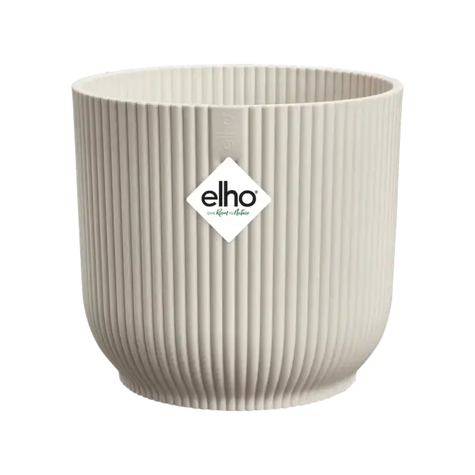 Pot vibes fold d47cm linnen wit, Elho, tuincentrumoutlet.com