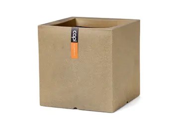 Pot vk smooth nl 50x50x50cm beige, Capi Europe, tuincentrumoutlet.com