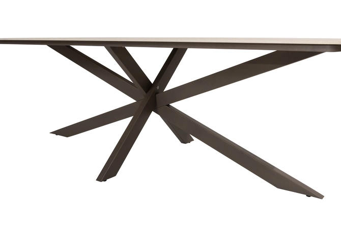 Prado tafel 240x105x75 cm keramiek terre detail, 4 Seasons Outdoor, tuincentrumoutlet.com