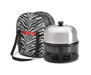 Premier/ Pro tas XL zebra, Cobb, www.bbqkopen.nl