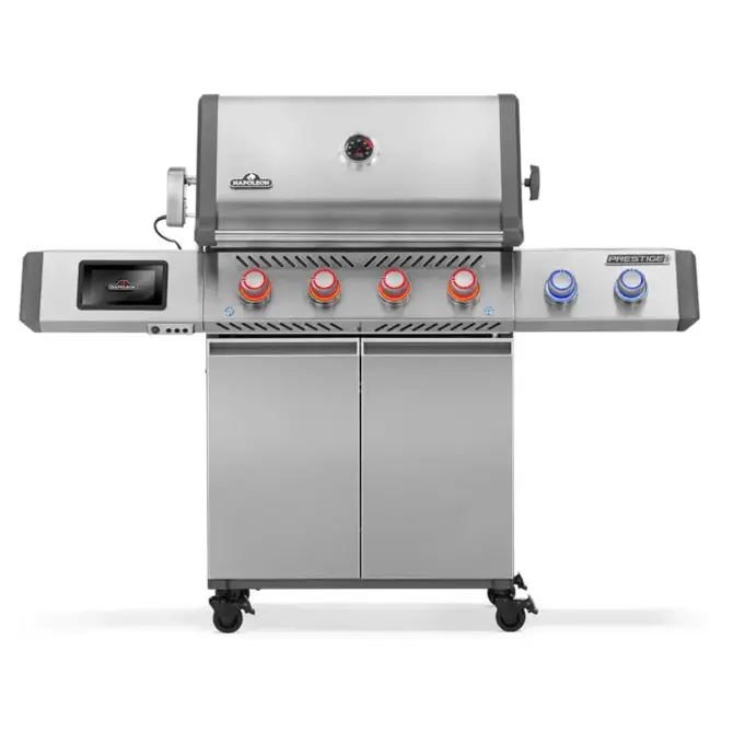 Prestige pro 500 connected zwart, Napoleon, bbqkopen.nl