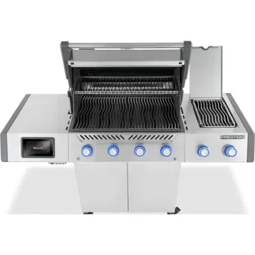 Prestige pro 500 connected zwart boven, Napoleon, bbqkopen.nl