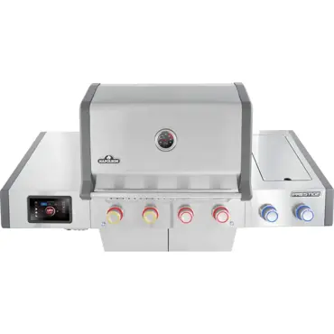 Prestige pro 500 connected zwart bovenaanzicht, Napoleon, bbqkopen.nl