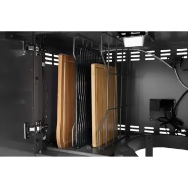 Prestige pro 500 connected zwart detailfoto, Napoleon, bbqkopen.nl