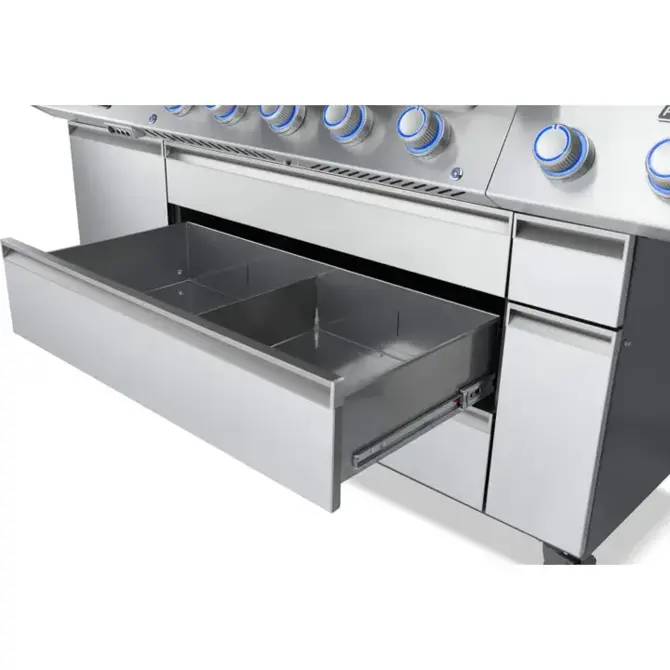 Prestige pro 665 connected rvs details schuif, Napoleon, bbqkopen.nl