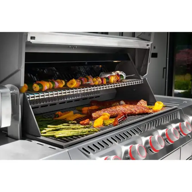 Prestige pro 665 connected rvs sfeer, Napoleon, bbqkopen.nl