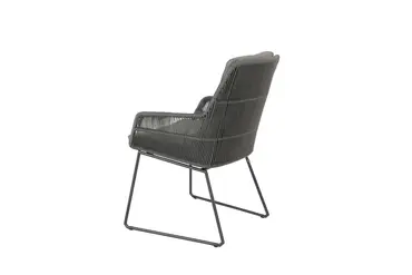 Privada eettafel 240 X 107 cm met 6 Valencia dining stoelen stoel links, 4 Seasons Outdoor, Tuincentrum Outlet