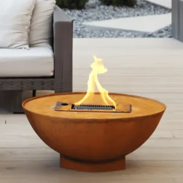 Prometheus 60 Corten sfeer, Tenderflame, tuincentrumoutlet.com