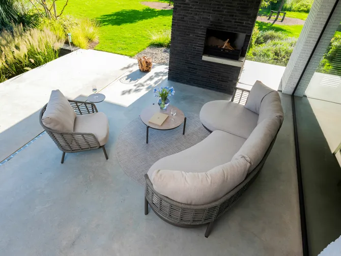 Puglia loungeset 4-delig terre sfeerbeeld, 4 Seasons Outdoor, tuincentrumoutlet.com