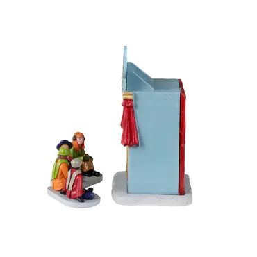 Puppet theatre s3 zijkant, Lemax Europe, tuincentrumoutlet