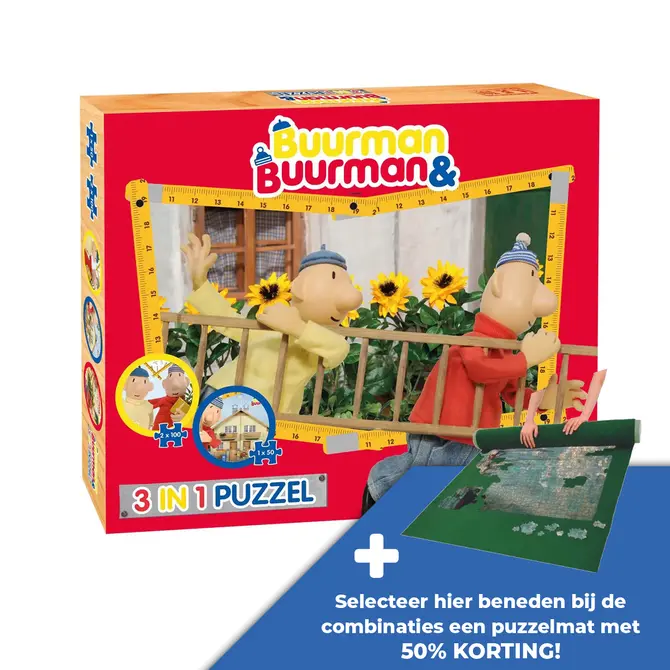 Puzzel buurman&buurman 3 in 1 - afbeelding 1