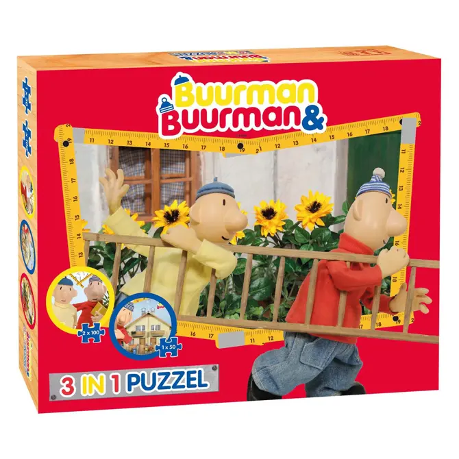 Puzzel buurman&buurman 3 in 1 - afbeelding 1