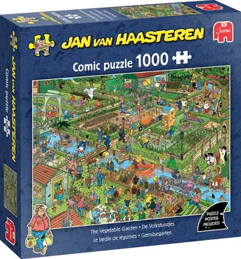 Puzzel jvh de volkstuintjes 1000 - afbeelding 1