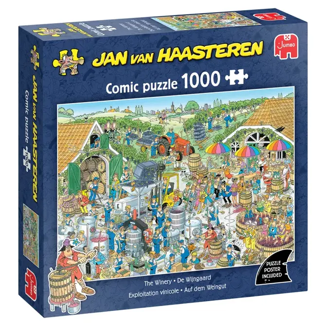 Puzzel jvh de wijnmakerij 1000