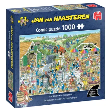 Puzzel jvh de wijnmakerij 1000