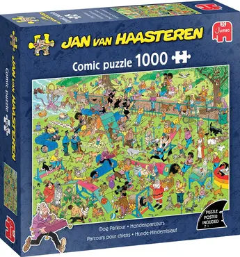 Puzzel jvh hondenparc 1000 09.24 - afbeelding 1