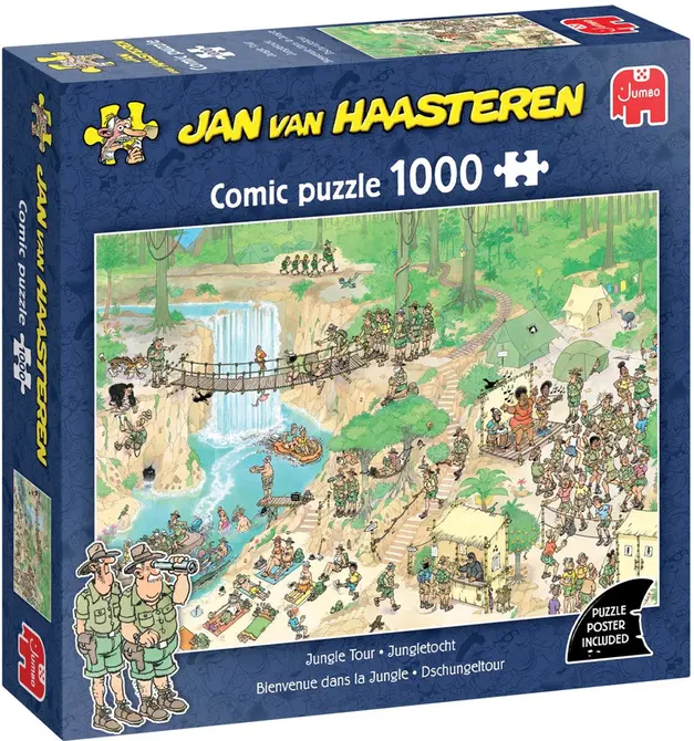 Puzzel jvh jungletocht 1000 04.24 - afbeelding 1