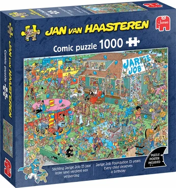Puzzel jvh kinderf jarige job 1000 - afbeelding 1
