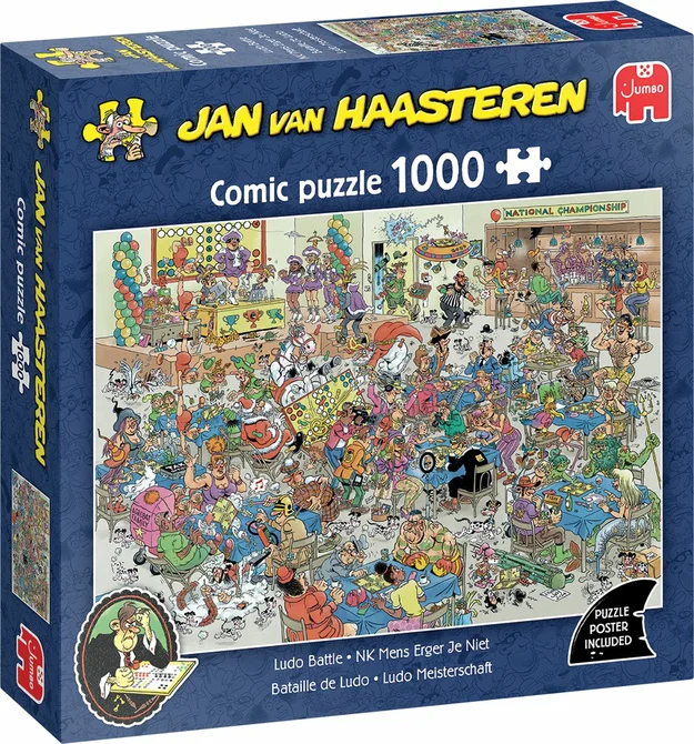 Puzzel jvh nk mens erger 1000 02.25 - afbeelding 1