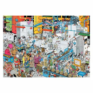 Puzzel jvh snoepfabriek 500 - afbeelding 2