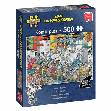 Puzzel jvh snoepfabriek 500 - afbeelding 1