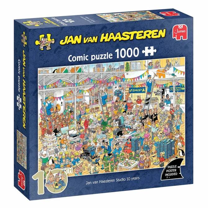 Puzzel jvh stud 10 jaar 1000 05.23 - afbeelding 1