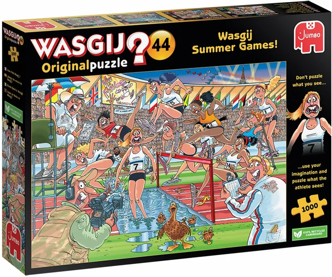 Puzzel wasgij 44 zomerspelen 1000st, Jumbo, tuincentrumoutlet.com
