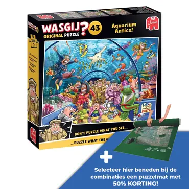 Puzzel wasgij aquarium 1000 06.23