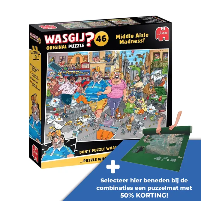 Puzzel wasgij buitenkans 1000 01.25 - afbeelding 1