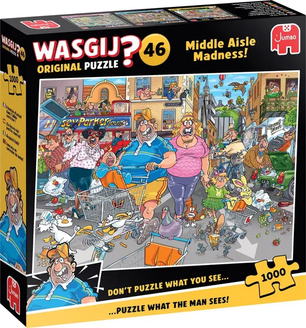 Puzzel wasgij buitenkans 1000, Jumbo, tuincentrumoutlet.com